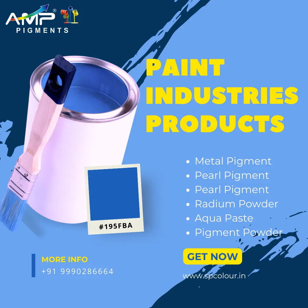 Enhancing Paints Pigments: The Expertise of AMP Pigments, a Brand of SP Colour and Chemical