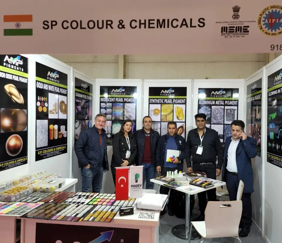 AMP Pigment Exhibition in Turkey, Europe